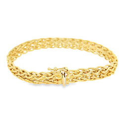Pre Owned 18ct Fancy Bracelet ZX43